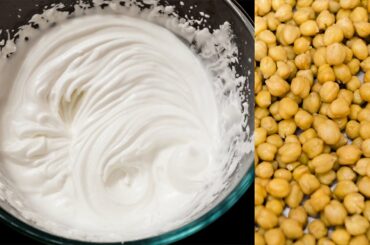 Make Whipped Cream from Chickpeas - Only 2 Ingredients | Aquafaba - Eggless Recipes Series