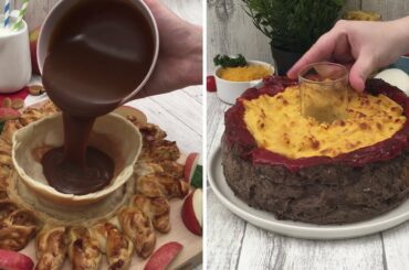 Inflatable Apple Tart 🍎Cordon Bleu Deluxe🥰Potato Boats🥔 The Best Recipes of 2019 💫