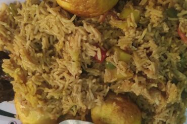 Biryani | Veg Biryani  | Simple Biryani with Eggs | Biryani Recipes