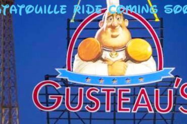 Ratatouille Ride Construction! Ratatouille Ride EPCOT France Pavilion