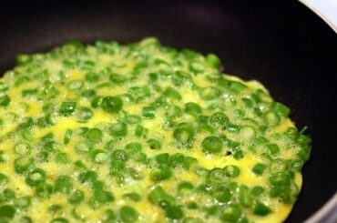 FRENCH BEAN OMELET | RECIPES TO LEARN | EASY RECIPES | STEP BY STEP RECIPES