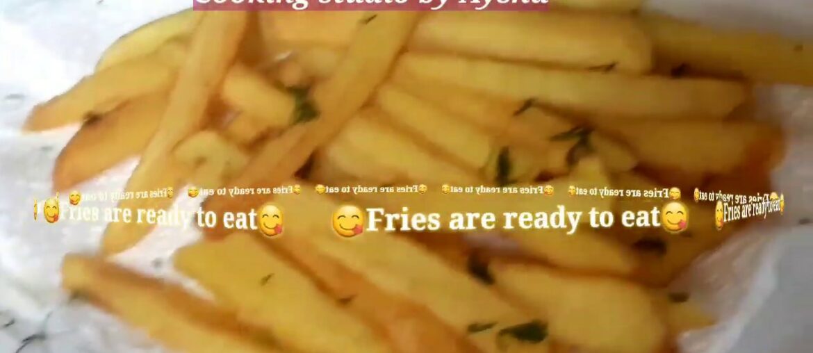 How To Make Crispy French Fries/Homemade perfect French fries recipe/ Restaurant style French fries.