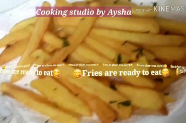 How To Make Crispy French Fries/Homemade perfect French fries recipe/ Restaurant style French fries.