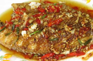 Spicy Fried Fish With Sauce Creative Recipes || Asian Food Cooking