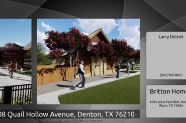 908 Quail Hollow Avenue, Denton, TX 76210