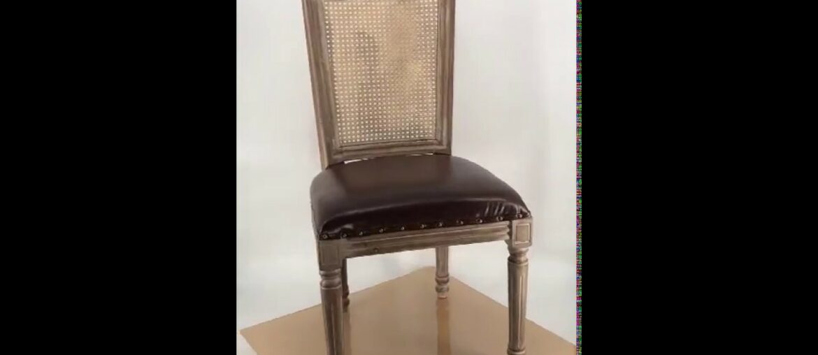 Sendy Furniture IW 118 Classical French Style Wood Dining Chair Vintage Chair