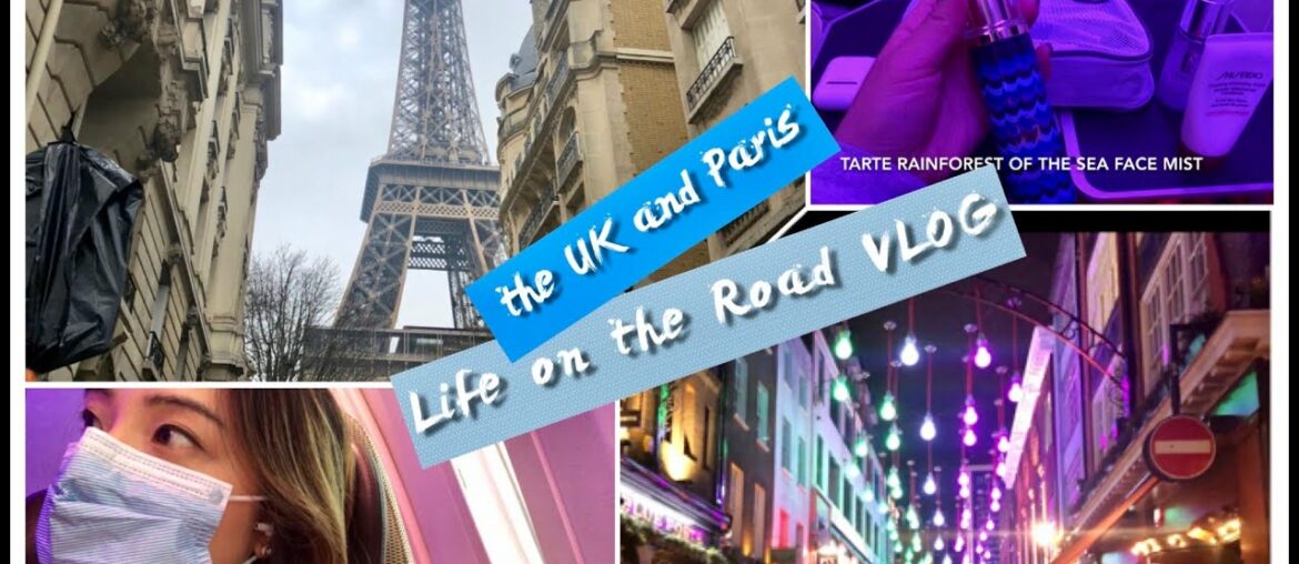 Commute by Plane ✈️ VLOG/브이로그 | Work in UK 🇬🇧 and a Weekend in Paris 🇫🇷 | 직장인 출장인 비행으로 출퇴근