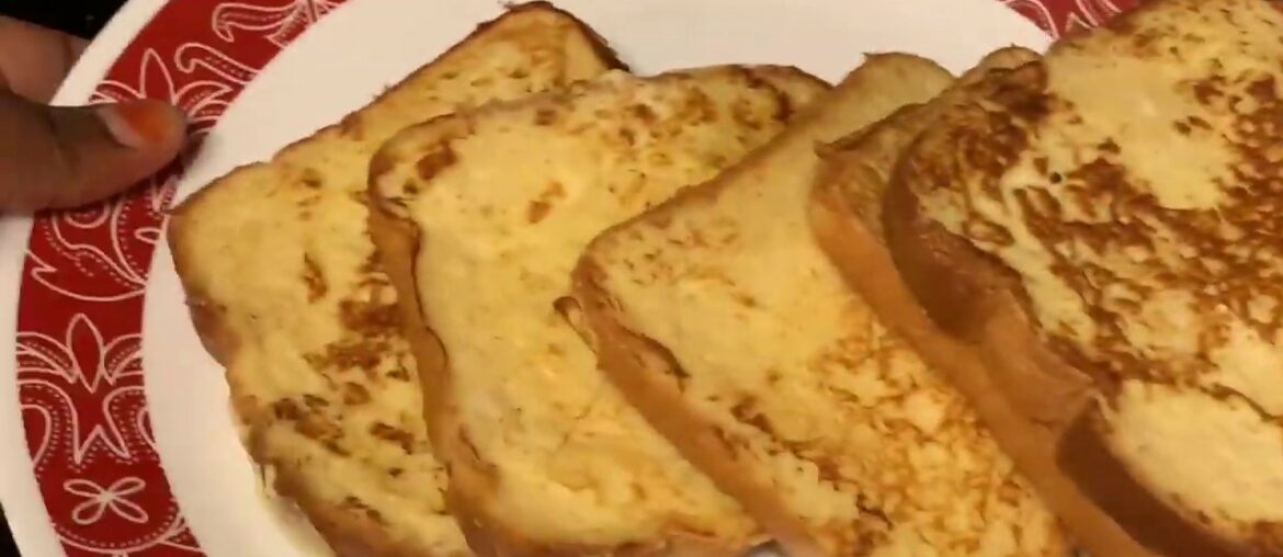 பிரென்ச் டோஸ்ட் | French Toast Recipe in Tamil | Bombay Toast