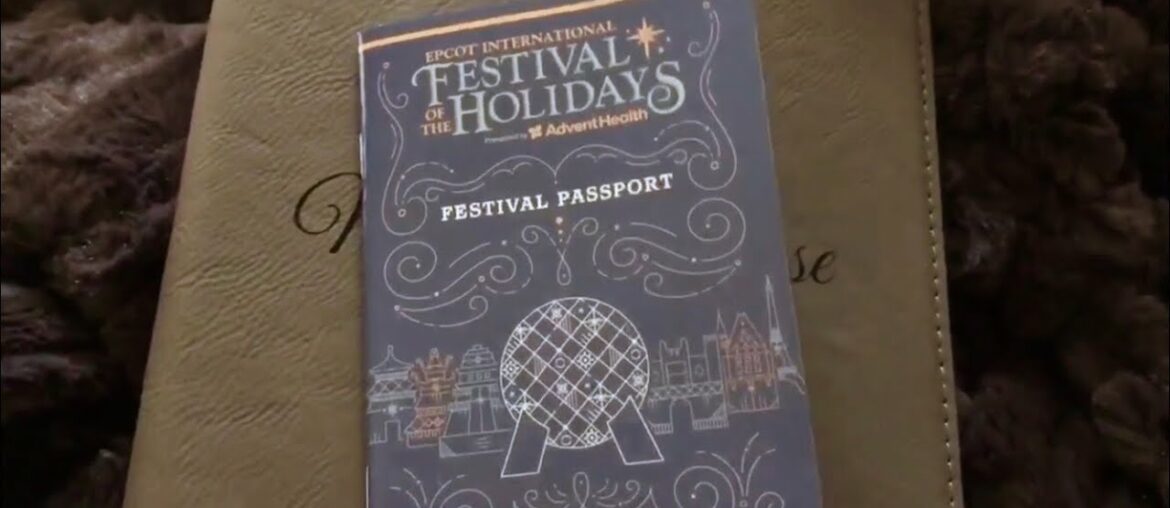 Disney Food from Epcot Festival of the Holidays 2019