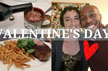 VALENTINE'S DAY VLOG | Fancy French dinner downtown DC!