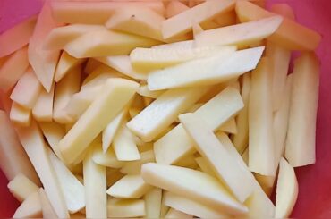 Crispy French Fries Recipe | French Fries with Corn Flour / Gram Flour (besan)|