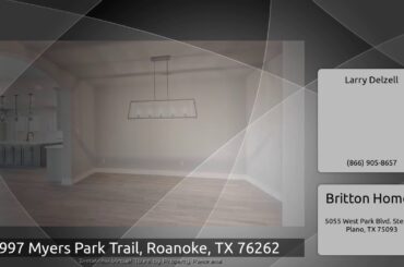 997 Myers Park Trail, Roanoke, TX 76262