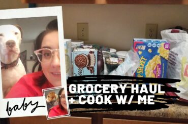 Grocery Haul + Cook With Me (FRENCH TOAST RECIPE)