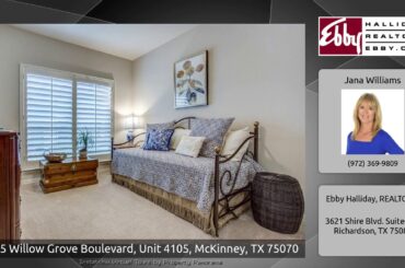3075 Willow Grove Boulevard, Unit 4105, McKinney, TX 75070