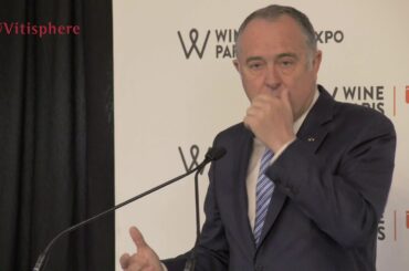 Didier Guillaume, ministre de l'Agriculture inaugure les salons Wine Paris et Vinexpo Paris