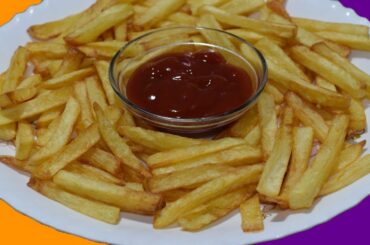 ફ્રેન્ચ ફ્રાઈસ રેસીપી/French Fries Recipe/ઉપવાસમાં ખાઈ શકો તેવી ફ્રેન્ચ ફ્રાઈસ/એકદમ સરળ રીત...