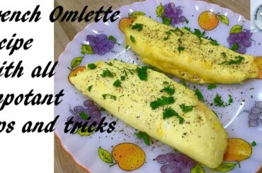जानिए फ्रेंच आमलेट की रेसिपी सारे जरूरी टिप्स एंड ट्रिक्स - French omlette - DOTP - Ep (728)