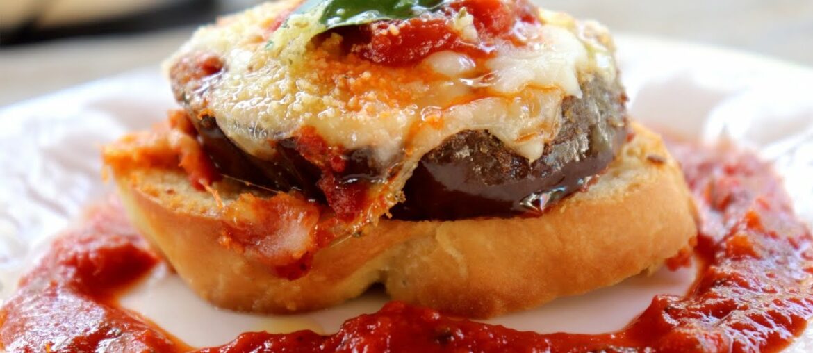 BEST Eggplant Parmesan Crostini Recipe BEST Eggplant Parmesan Crostini Recipe