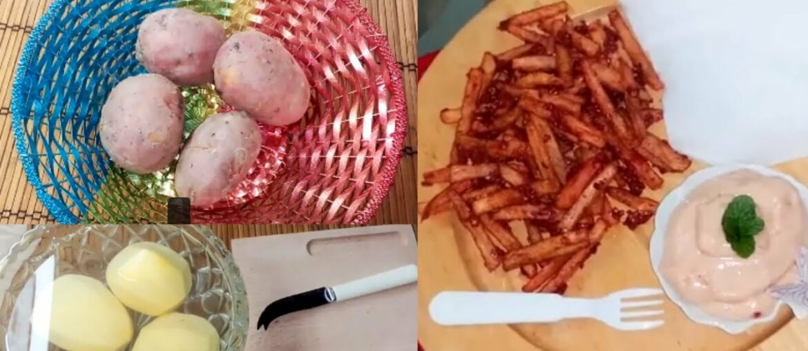 FRENCH FRIES | How to Make Crispy French Fries_ Restaurant Style MCDONALD Fries