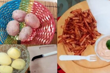 FRENCH FRIES | How to Make Crispy French Fries_ Restaurant Style MCDONALD Fries