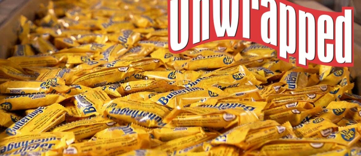 The Secret to Making Butterfingers (from Unwrapped) | Food Network The Secret to Making Butterfingers (from Unwrapped) | Food Network