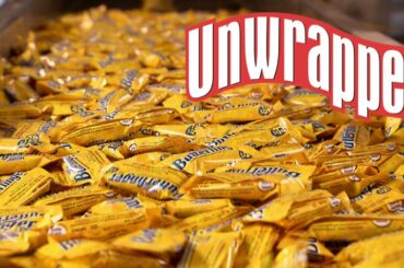 The Secret to Making Butterfingers (from Unwrapped) | Food Network