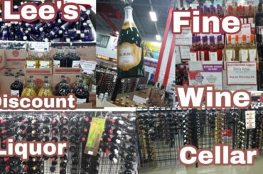 LEE'S DISCOUNT LIQUOR FINE WINE WINE  CELLAR IN MEQUITE NV|| NATLYN VLOG❤