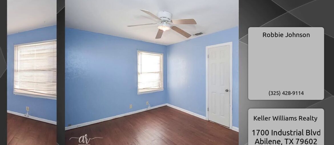 626 Woodlawn Drive, Abilene, TX 79603