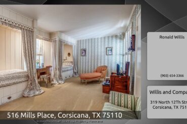 516 Mills Place, Corsicana, TX 75110