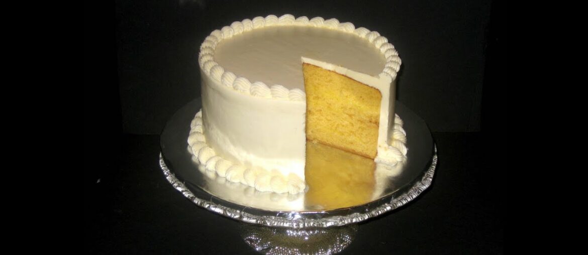 French Vanilla Sour Cream Cake Recipe By The Winbeckler's