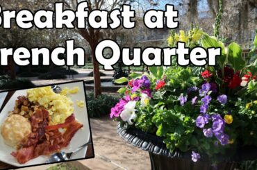 A Quick Breakfast at Port Orleans French Quarter resort!