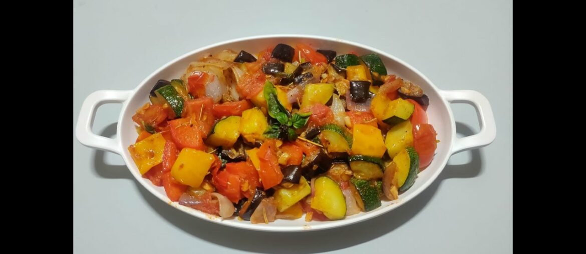 Recipe Ratatouille || Healthy and Delicious French Vegetarian Dish || Quick and Easy To Make Recipe Ratatouille || Healthy and Delicious French Vegetarian Dish || Quick and Easy To Make