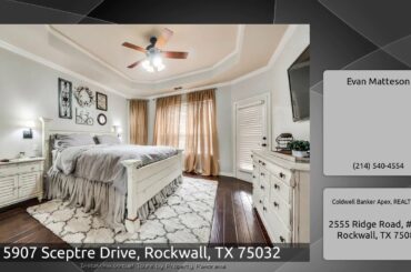 5907 Sceptre Drive, Rockwall, TX 75032