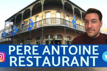 NEW ORLEANS FOOD: Pere Antoine Restaurant in the French Quarter • James Arey Slots