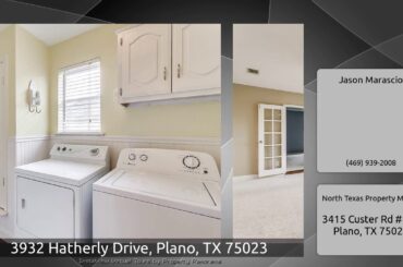 3932 Hatherly Drive, Plano, TX 75023