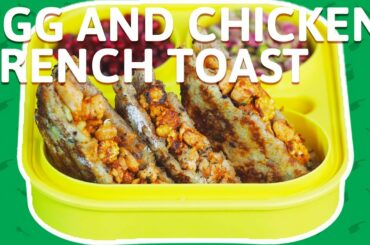 Chicken French Toast - How To Make French Toast Recipe - Chicken Recipe For Kids Tiffin Box
