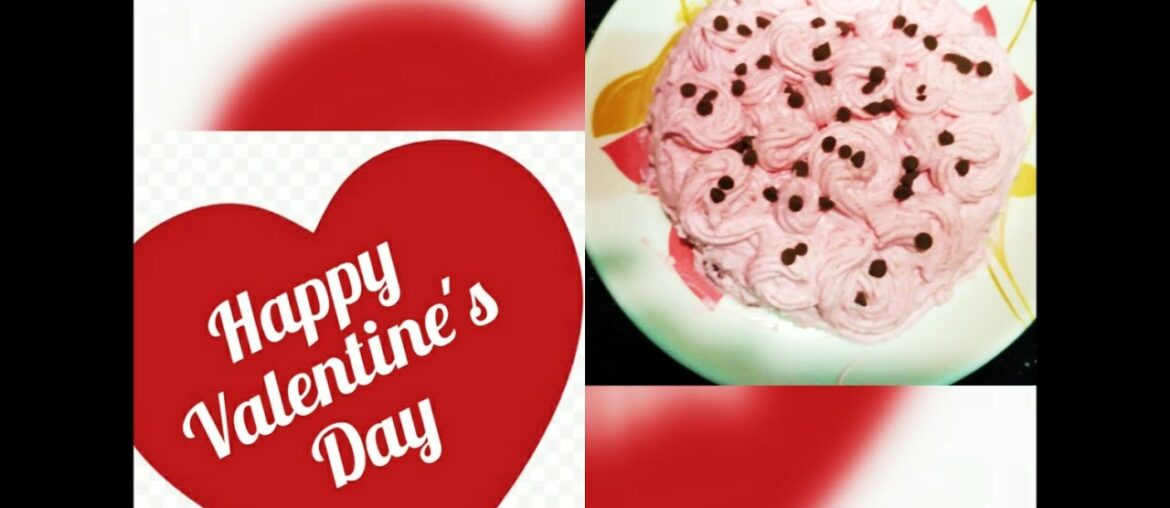 Eggless Pink Velvet Cake| Valentine's day Special Cake | French Butter Cream Frosting Eggless Pink Velvet Cake| Valentine's day Special Cake | French Butter Cream Frosting