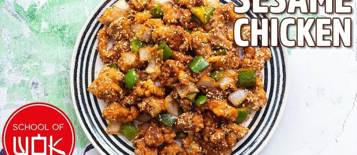 Simple Sesame Chicken Recipe! | Wok Wednesdays