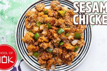 Simple Sesame Chicken Recipe! | Wok Wednesdays