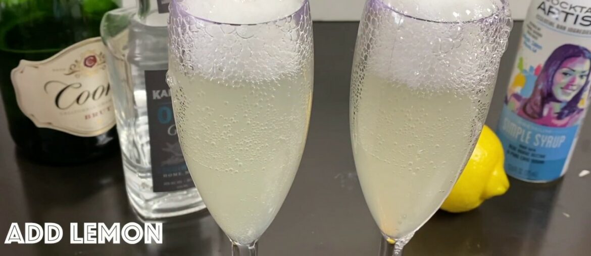 French 75- Cinema Cocktail Recipe