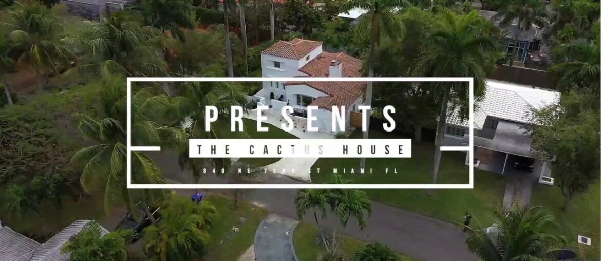"The Cactus House"840 NE 72 St @ Historic Bayside, Miami | 4 Beds, 3 Baths, 2,098 SF
