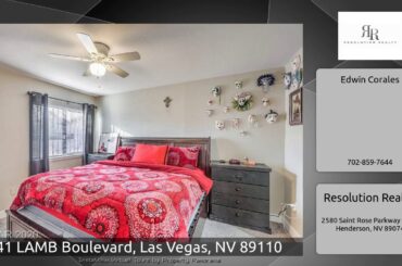 41 LAMB Boulevard, Las Vegas, NV 89110