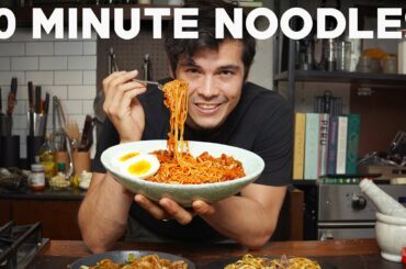 Quick Stir-Fried Noodle Recipes (Beef and Broccoli, Drunken Noodles, Bibim Guksu)