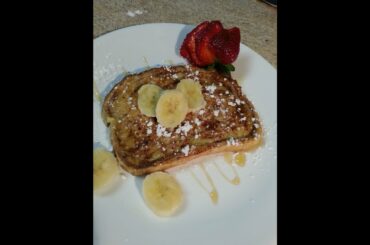 How to make French toast and hot chocolate