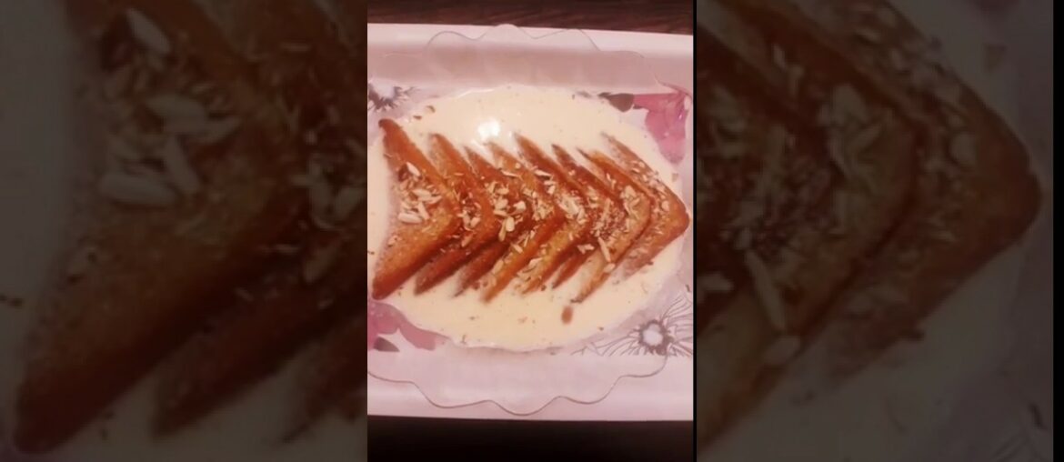 HOW TO MAKE EASY FRENCH TOAST SHAAHI TUKREY RECIPE IN URDU/HINDI HOW TO MAKE EASY FRENCH TOAST SHAAHI TUKREY RECIPE IN URDU/HINDI