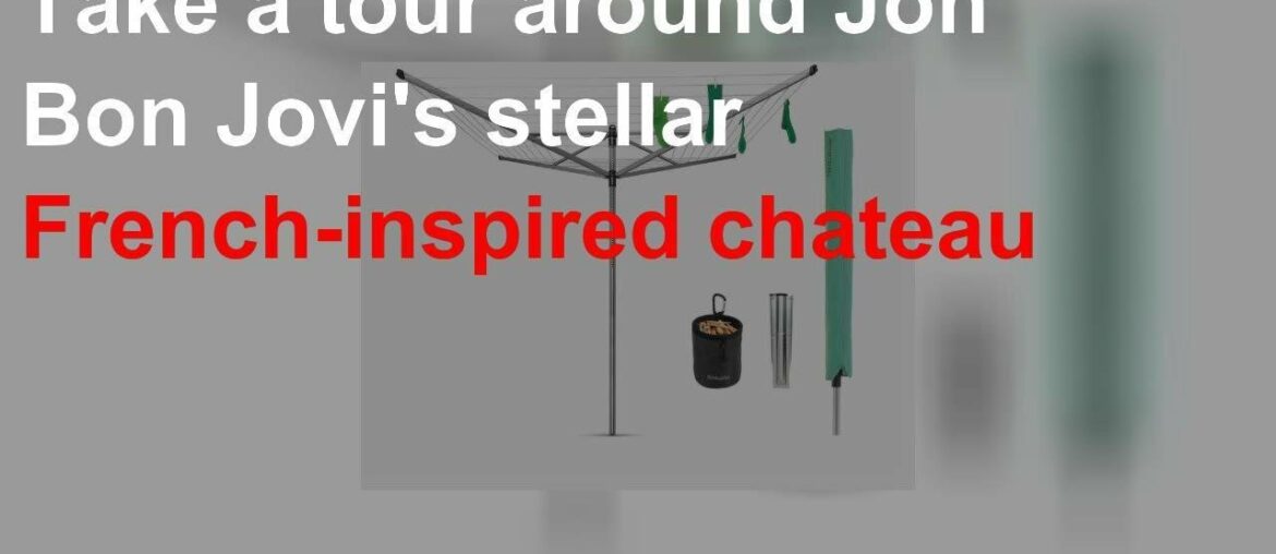 Take a tour around Jon Bon Jovi's stellar French-inspired chateau