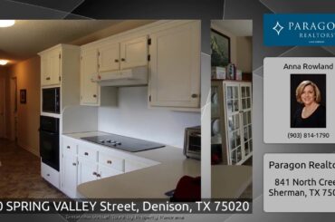 400 SPRING VALLEY Street, Denison, TX 75020