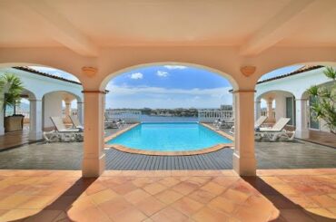 Saint Martin, Caribbean, Luxury waterfront Villa Escapade, Terres Basses French Lowlands for sale