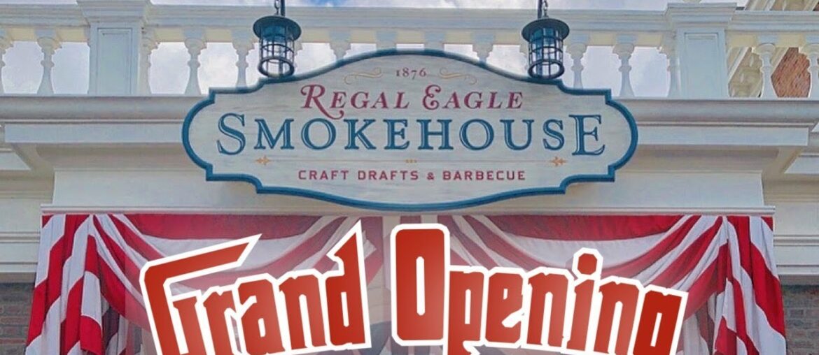 Regal Eagle Smokehouse at Epcot America Pavilion - Grand Opening Day