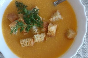 Creamy and yummy pumpkin soup french recipe(tagalog)
